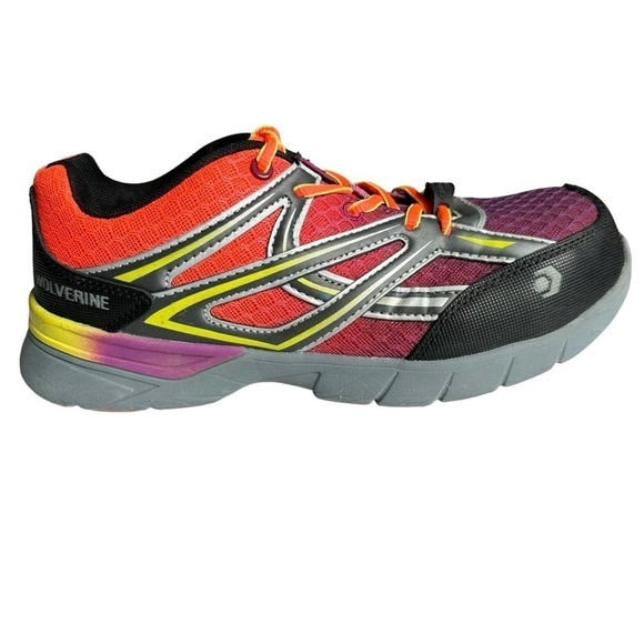 WOLVERINE JETSTREAM SAFETY SHOES W10693 SIZE 7.5 - Picture 4 of 15